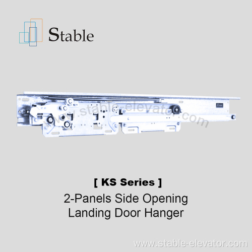 Two Panels Side Opening Elevator Hanger KONE Type